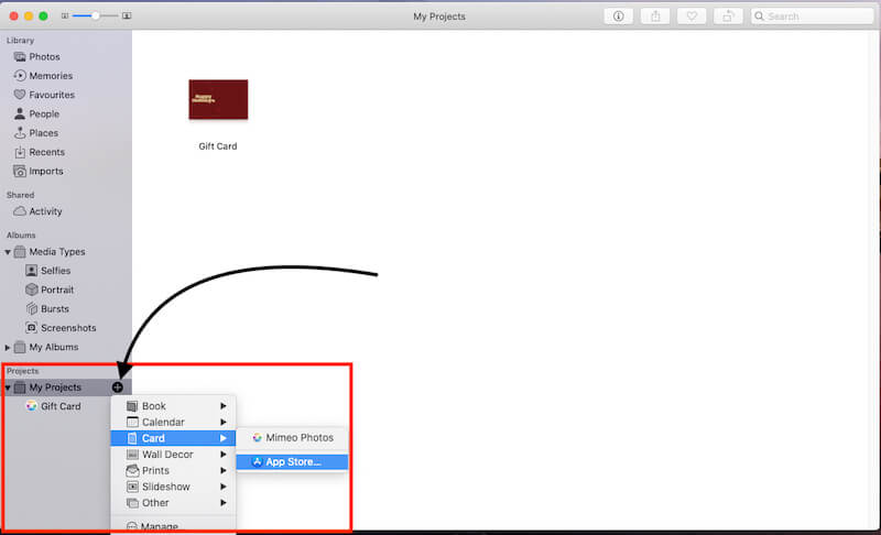 mac app for making business cards